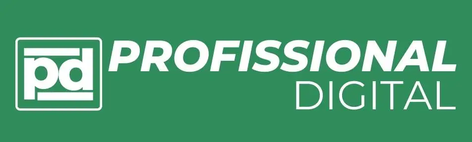 logo profissional digital fundo verde pagina de obrigado