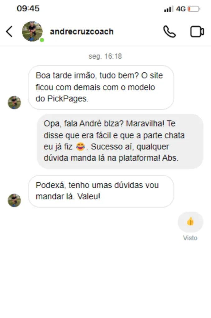 depoimento do eprsonal andre cruz