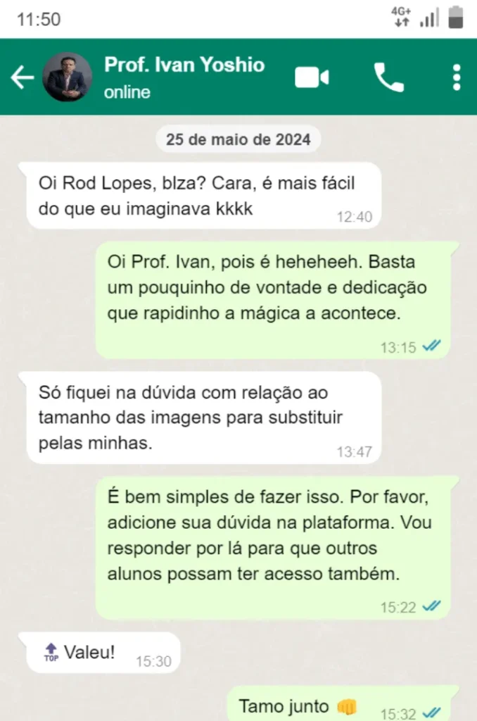 depoimento do prof ivan yoshio