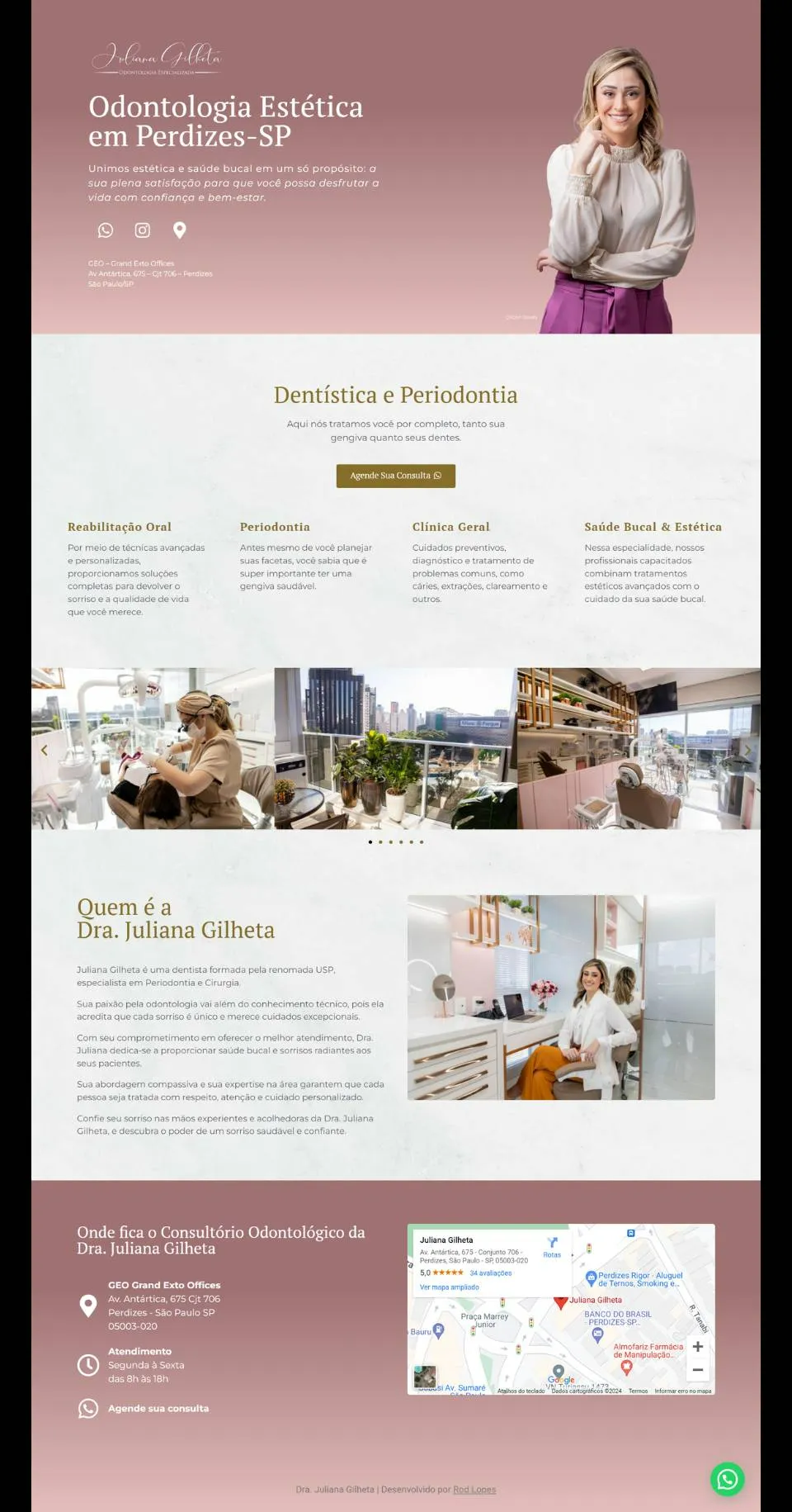 landing page muher empreendedora