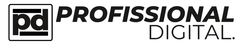 logotipo profissional digital preto